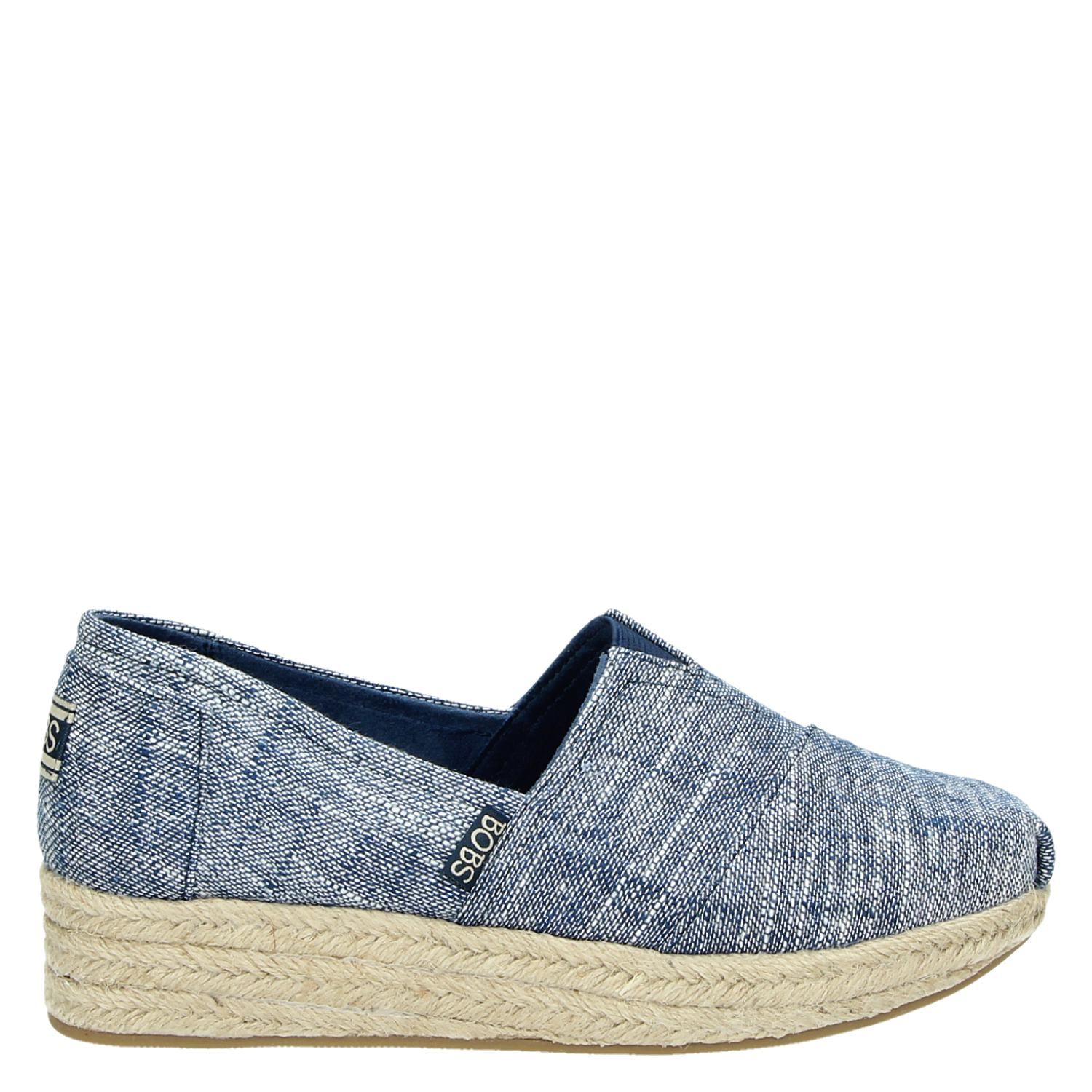 Bobs - Mocassins \u0026 loafers voor dames - Blauw - Shoemixx.nl