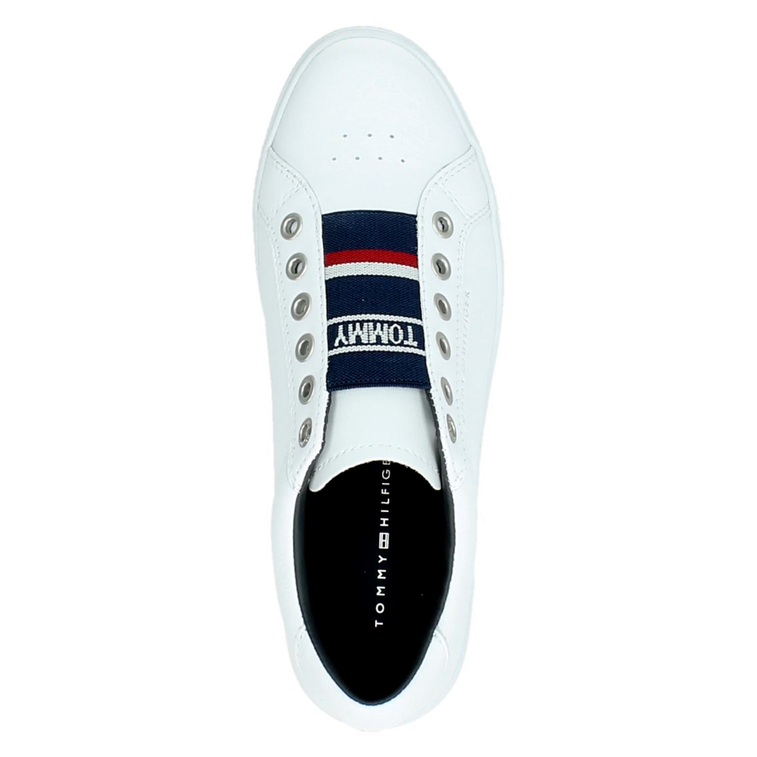 Tommy Hilfiger Icon Slip On Witte Sneakers Voor Dames