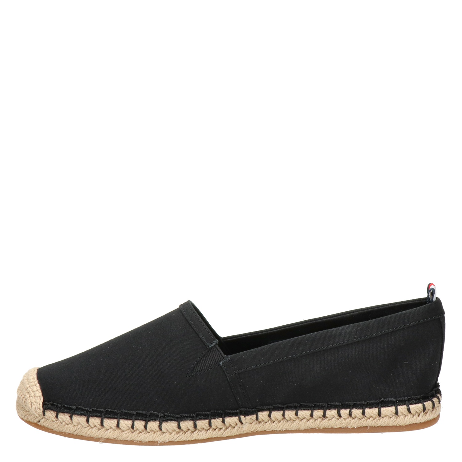 Tommy Hilfiger Sport Flat - Espadrilles voor dames - Zwart - Nelson.nl