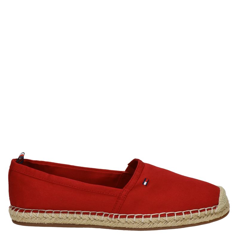 Tommy Hilfiger Sport Flat - Instapschoenen - Rood
