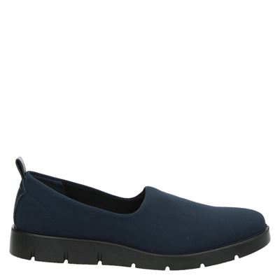 Ecco Bella Mocassins Loafers Blauw ecco kopen in de aanbieding