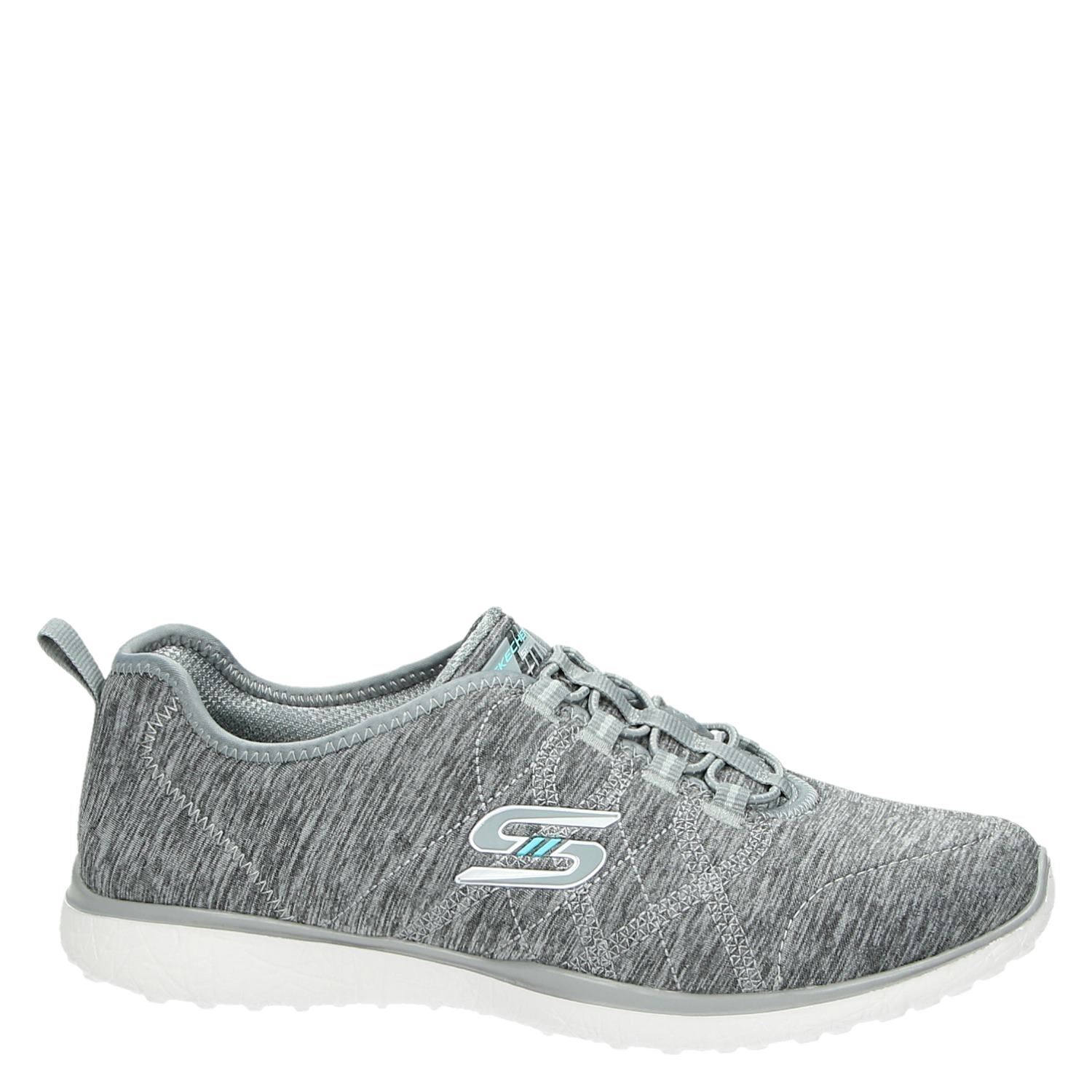 Skechers 13350 BKW Slip on Sneaker Zwart - CityShoes.nl by Brossois
