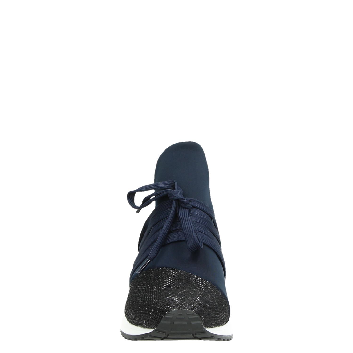 La Strada - Lage sneakers voor dames - Blauw - Nelson.nl