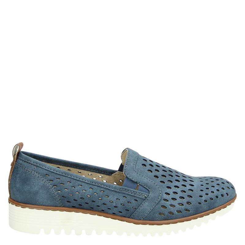 Jenny Mocassins Loafers Blauw jenny kopen in de aanbieding