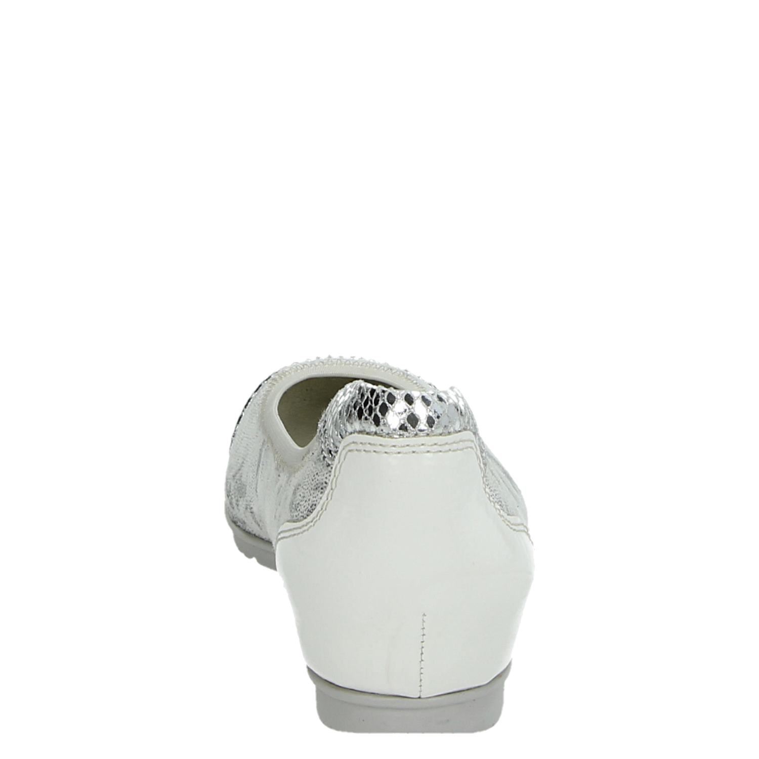 Tamaris - Ballerinas \u0026 instappers voor dames - Wit - Nelson.nl