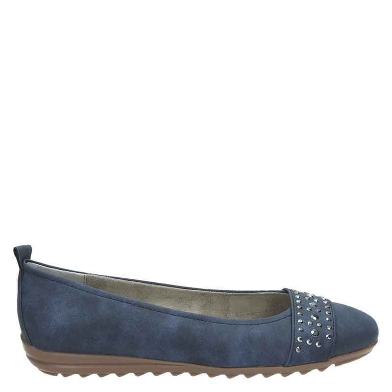 Jenny Ballerinas Instappers Blauw jenny kopen in de aanbieding