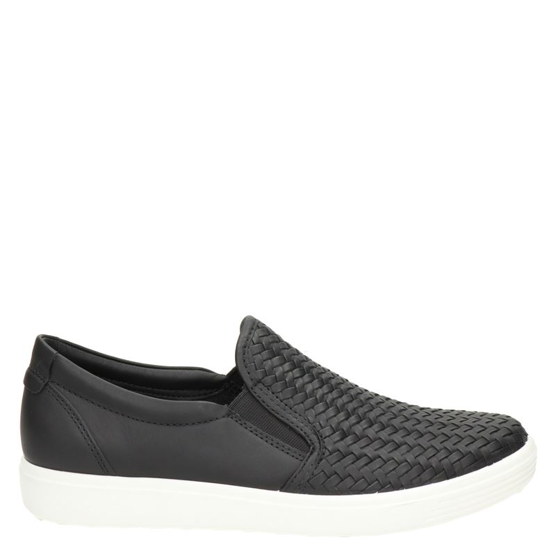 Ecco Soft 7 - Instapschoenen - Zwart