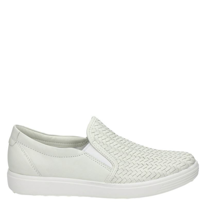 Ecco Soft 7 - Instapschoenen - Wit