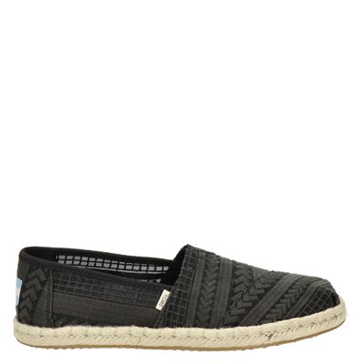 Toms Alpargata Classic Arow - Espadrilles - Zwart