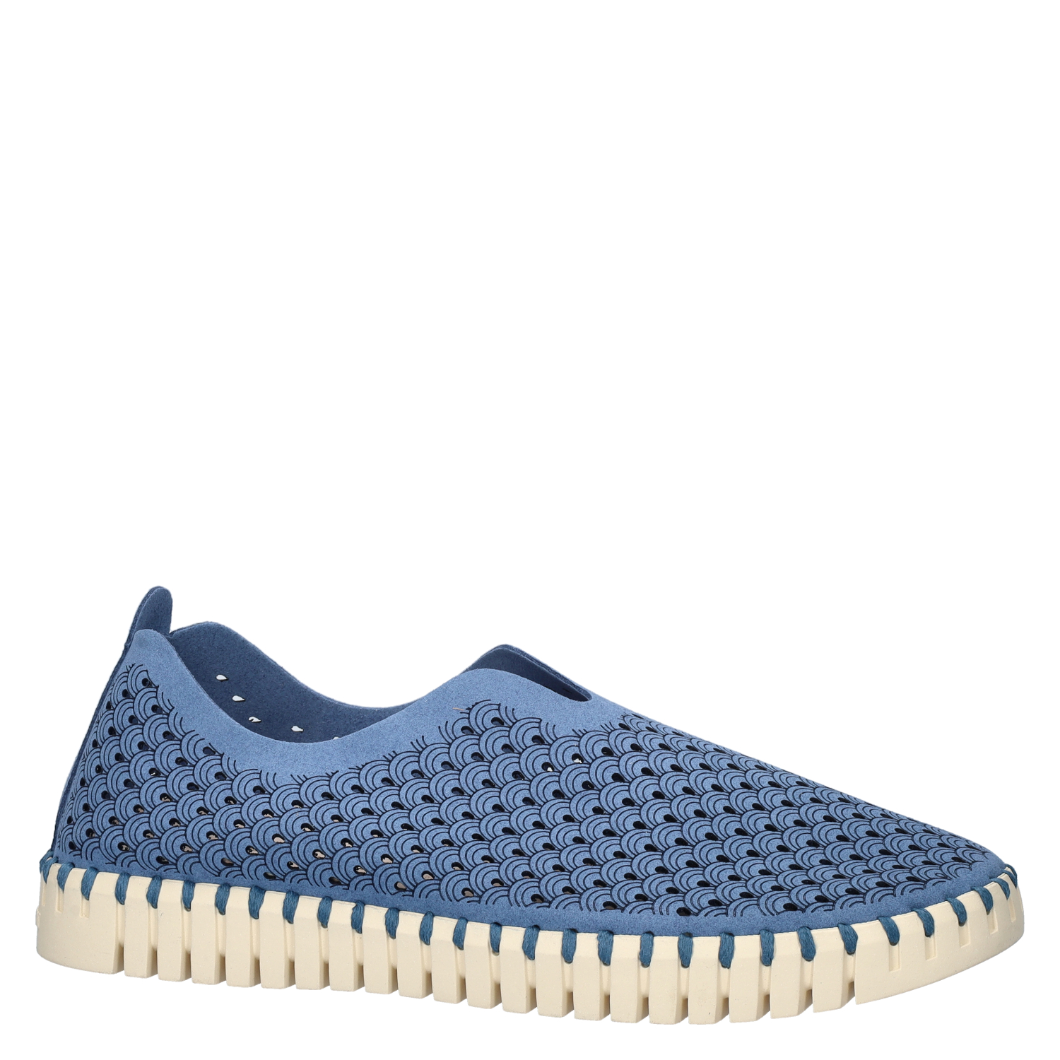 Ilse Jacobsen Tulip - Instapschoenen voor dames - Blauw - Shoemixx.nl
