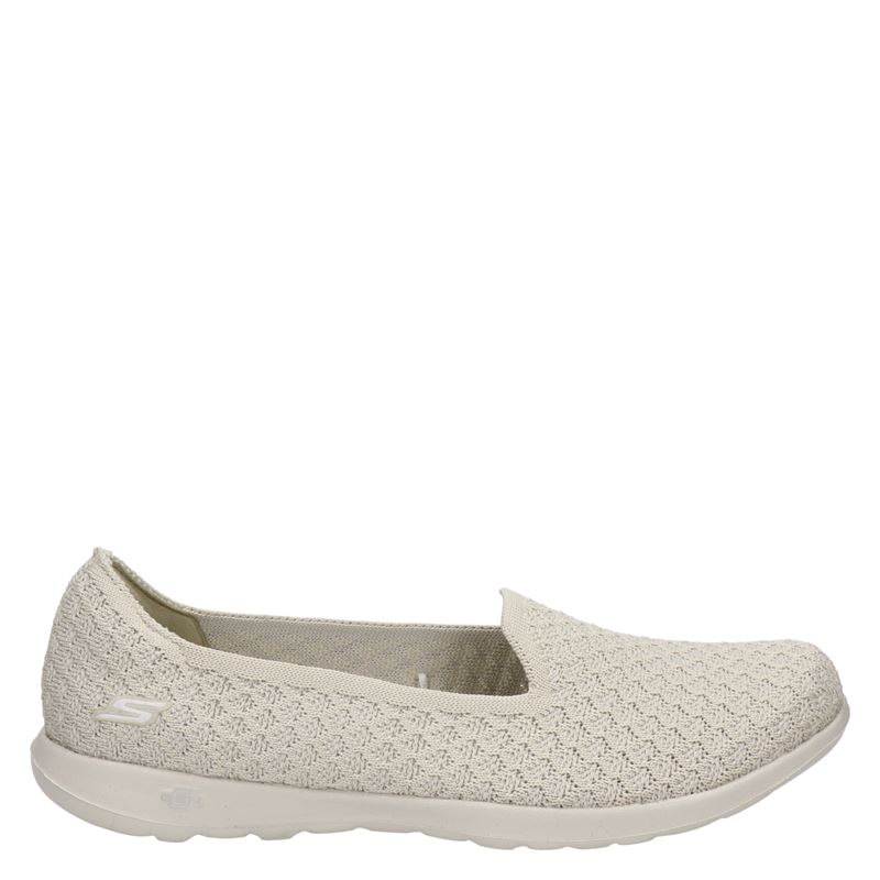 Skechers Go Walk Lite - Instapschoenen - Beige