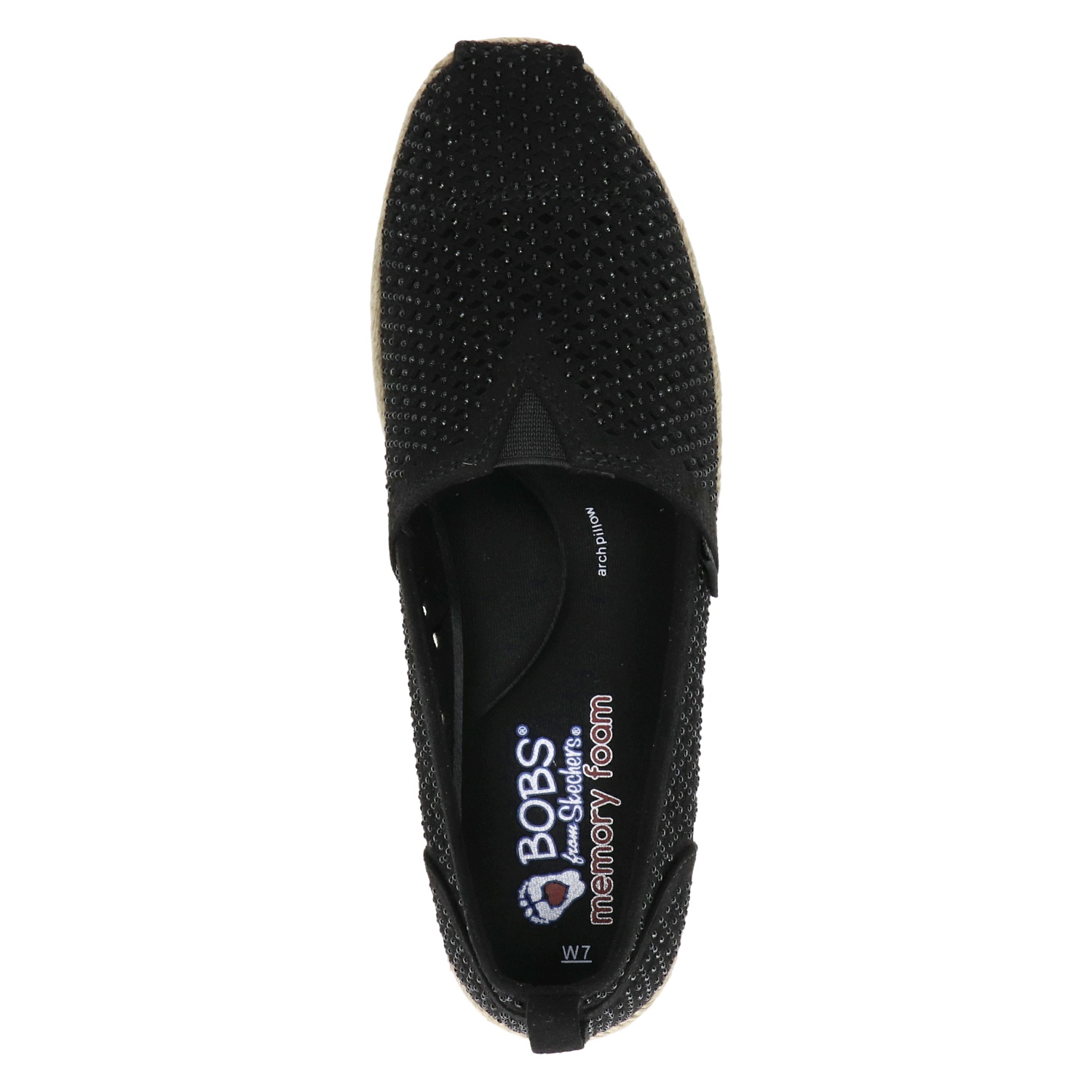 bobs espadrilles zwart