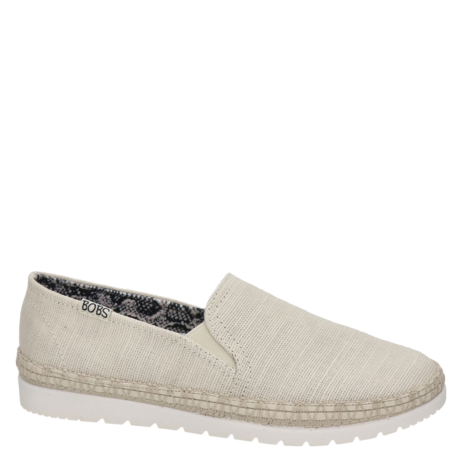 Bobs - Espadrilles voor dames - Beige - Nelson.nl