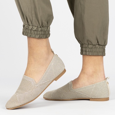 La Strada - Instapschoenen - Beige