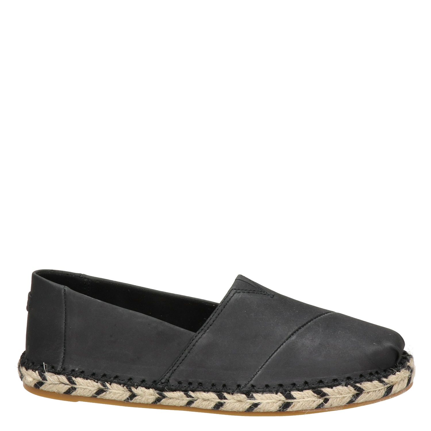 Toms Esparto - Espadrilles voor dames - Zwart - Nelson.nl