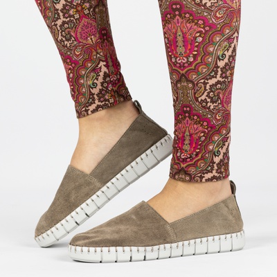Shabbies Amsterdam - Instapschoenen - Taupe