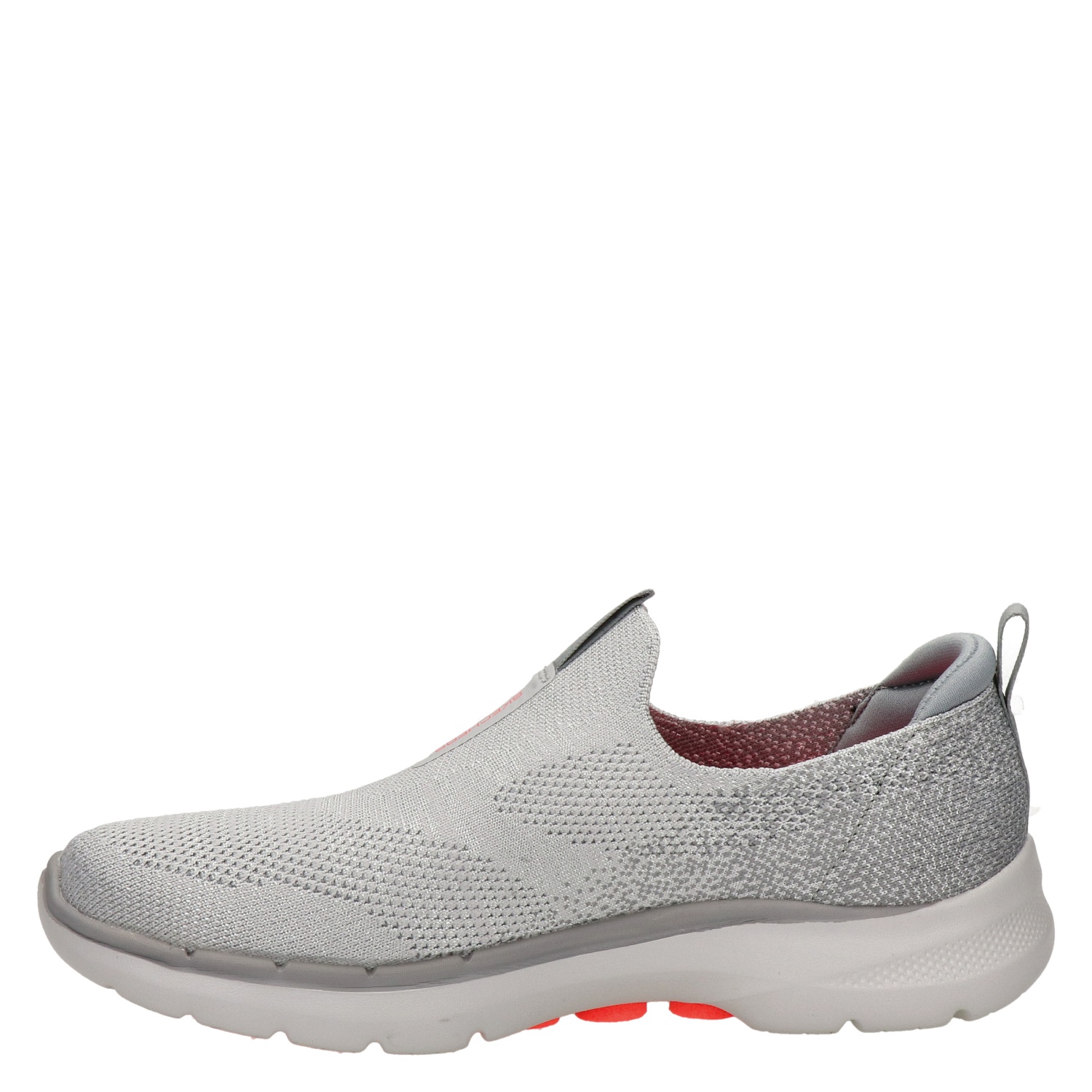 Skechers Go Walk 6 Glimmering - Instapschoenen voor dames - Grijs -  Nelson.nl