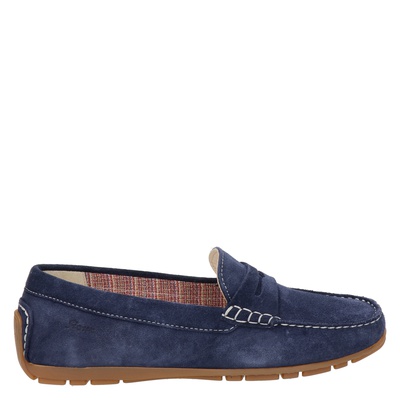 Sioux Carmona Velour - Mocassins & loafers - Blauw