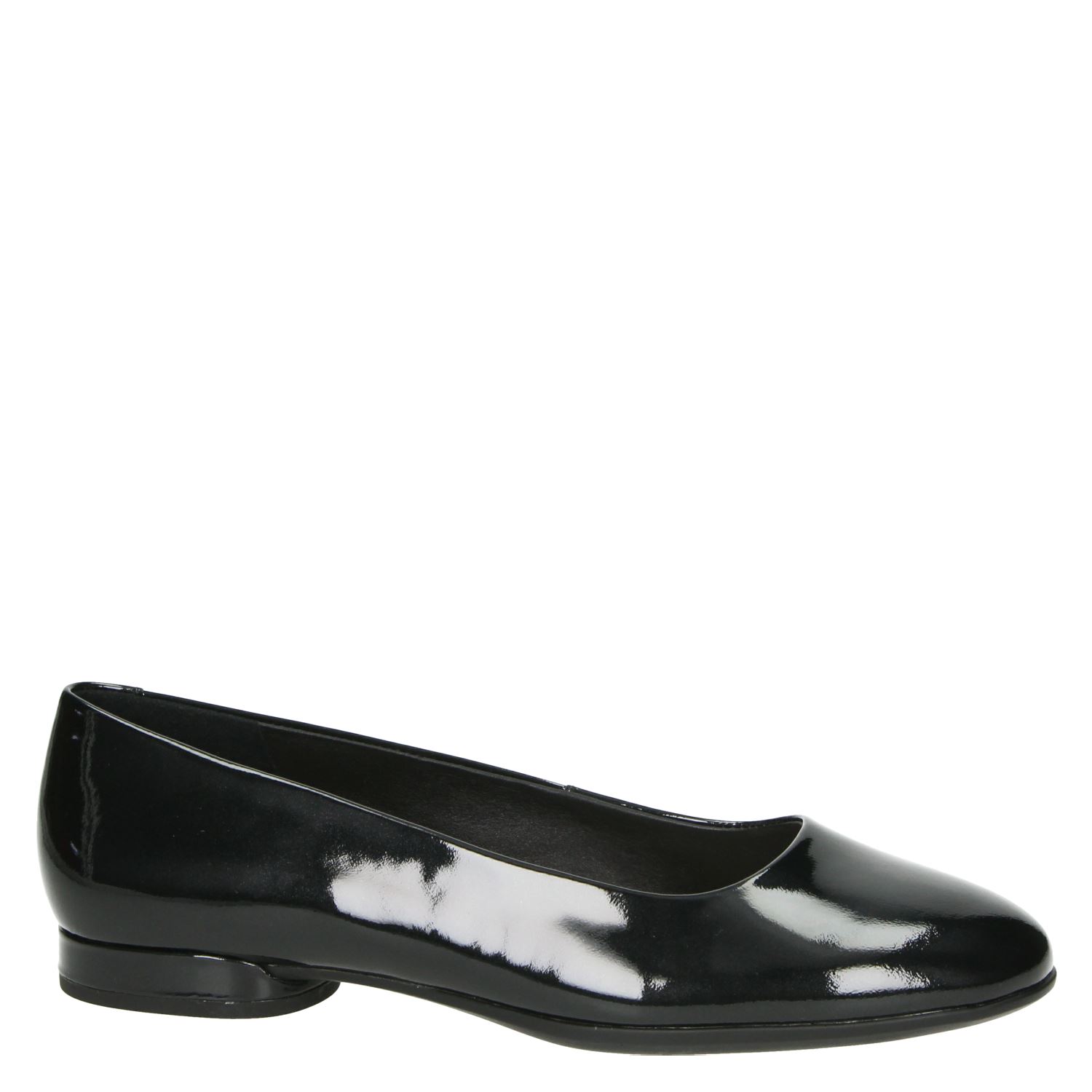 Ecco Anine - Ballerinas \u0026 instappers voor dames - Zwart - Nelson.nl