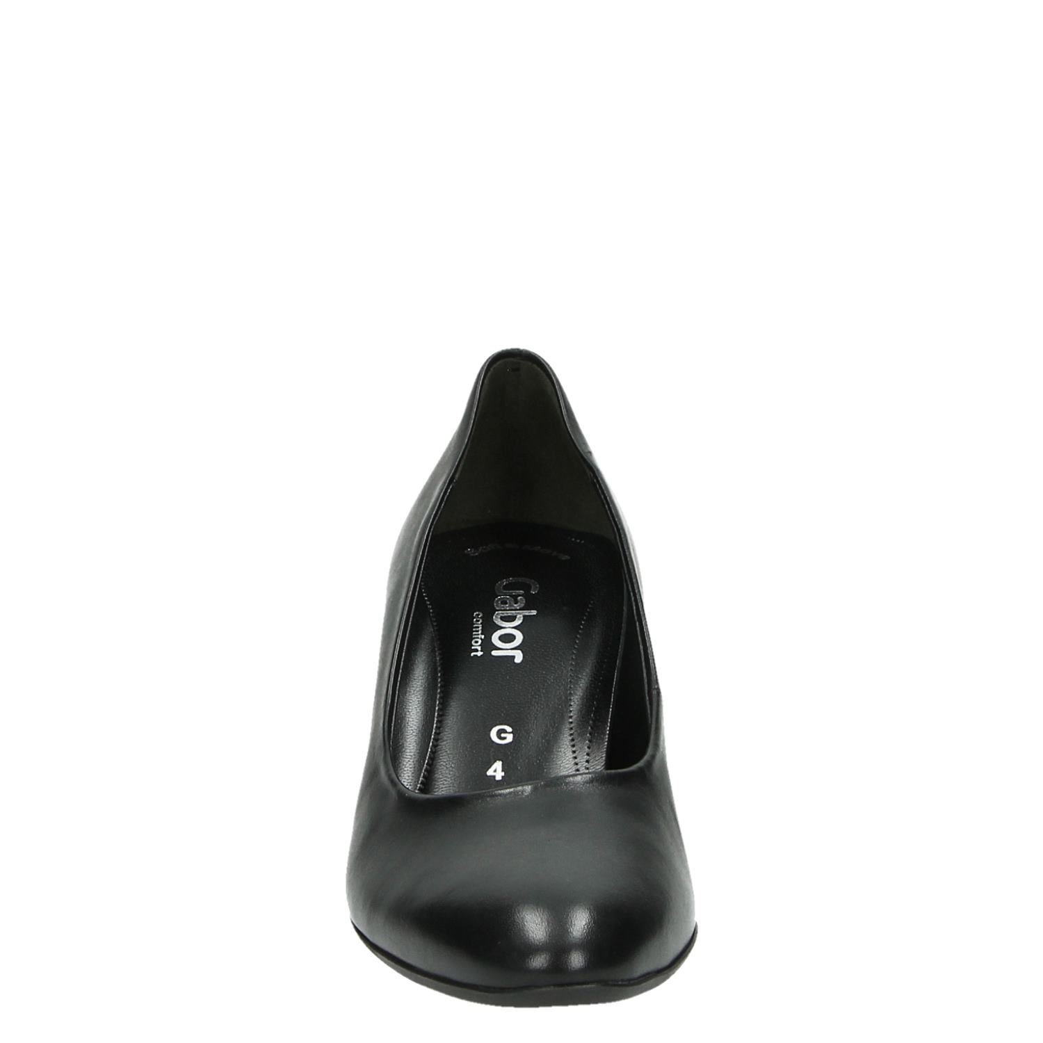 gabor pumps zwart leer