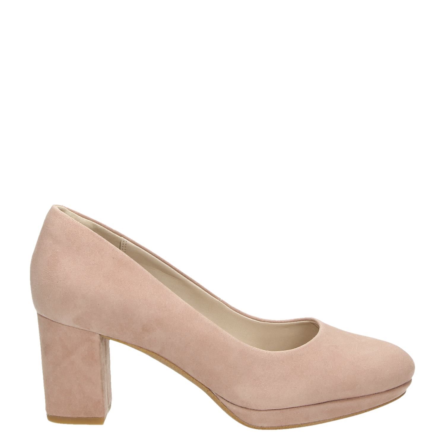 Clarks Kelda Hope dames pumps roze