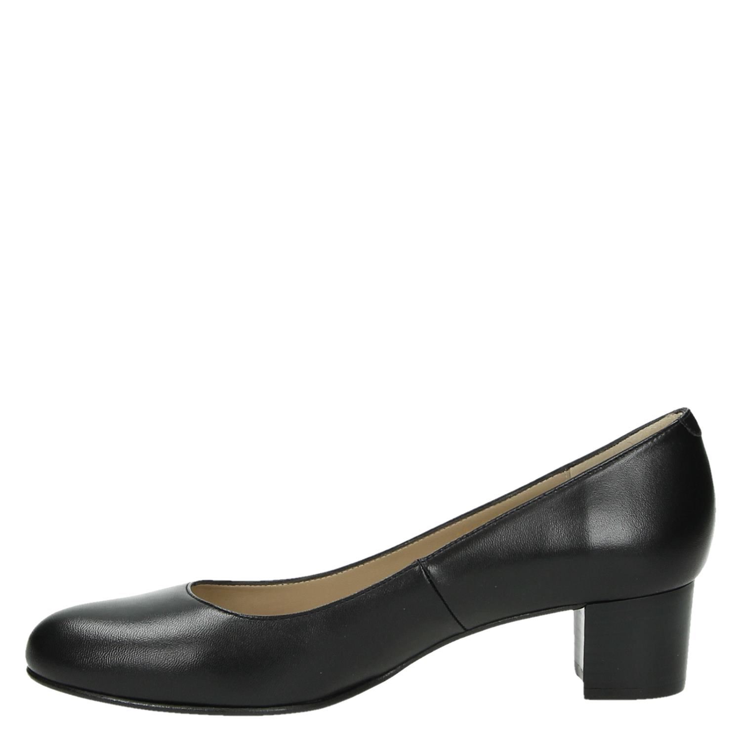 Nelson - Stewardessenschoenen voor dames - Zwart - Shoemixx.nl