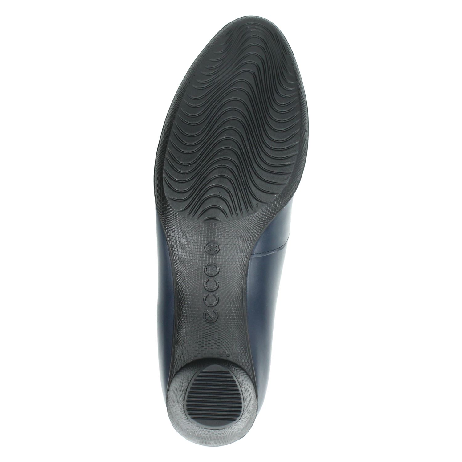 Ecco Sculptured 45 - Pumps voor dames - Blauw - Nelson.nl