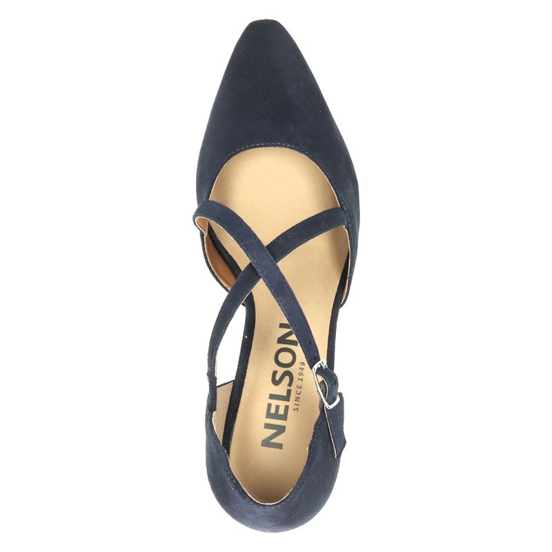 Nelson - Pumps voor dames - Blauw - Nelson.nl