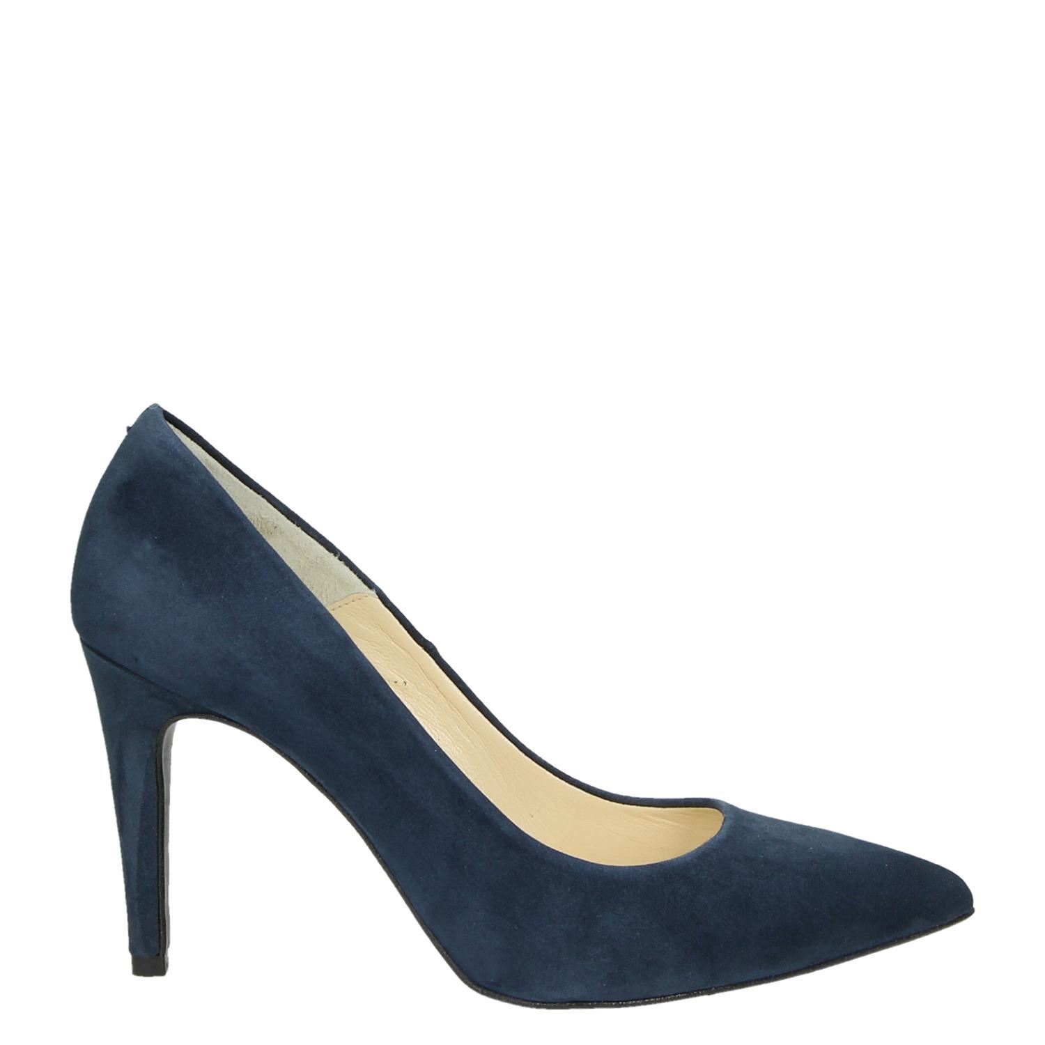 Nelson dames pumps blauw