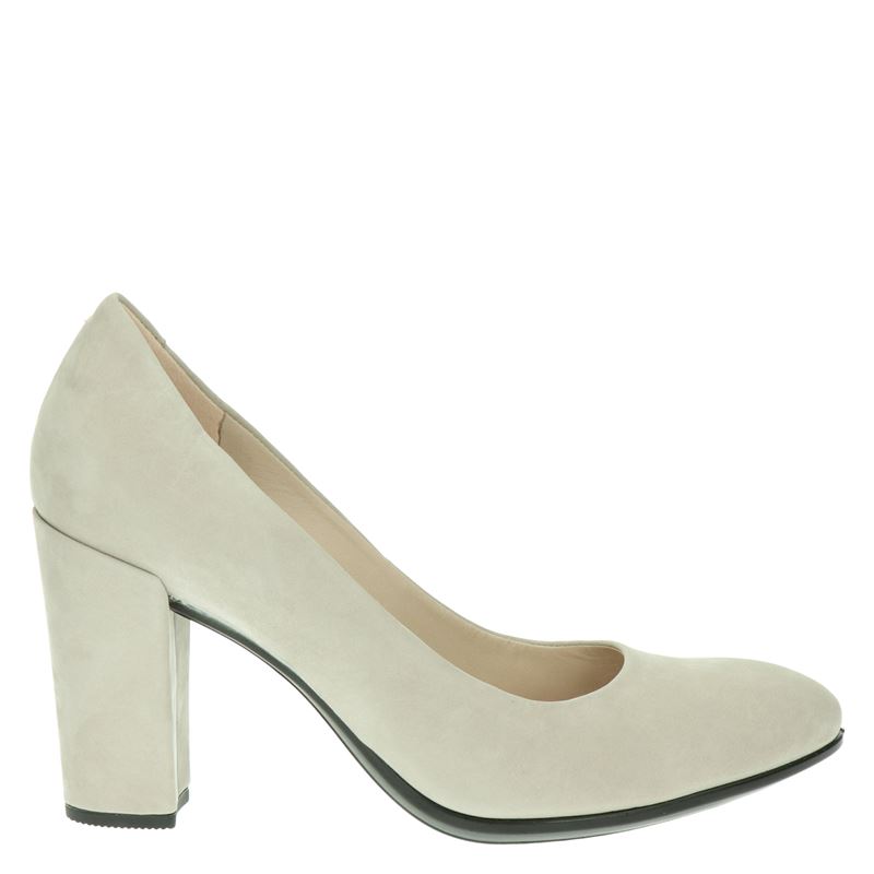 Ecco Shape 75 Block - Pumps - Ecru