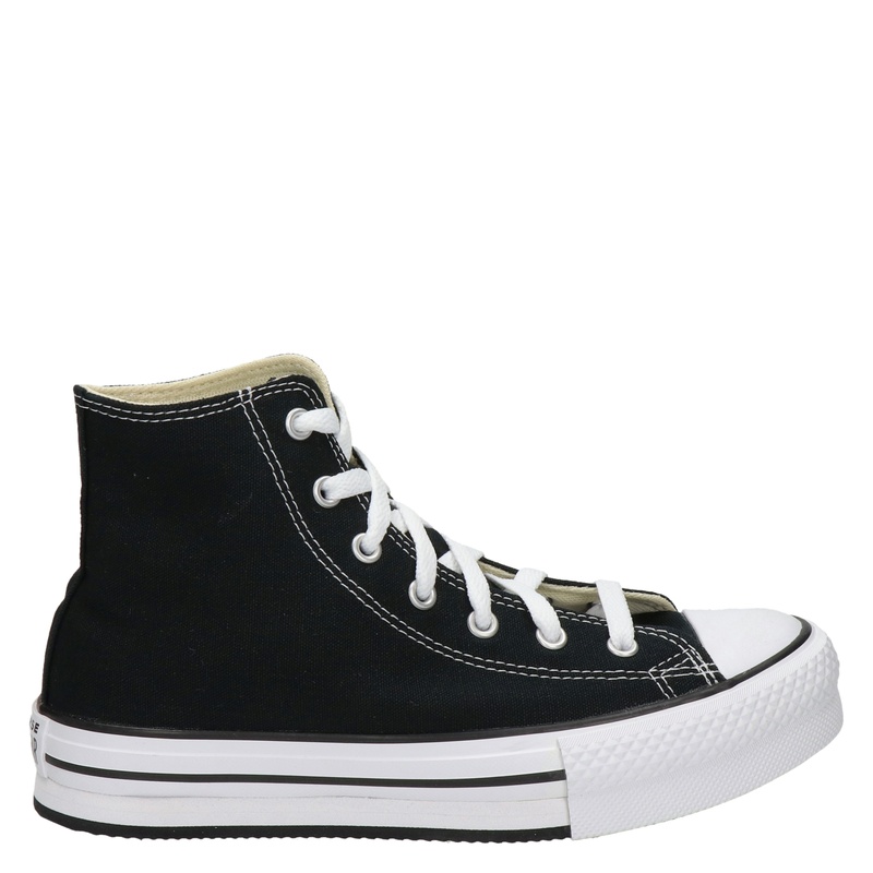 Converse Chuck Taylor All Star Lift Platform Hoge sneakers voor dames Zwart Shoemixx.nl