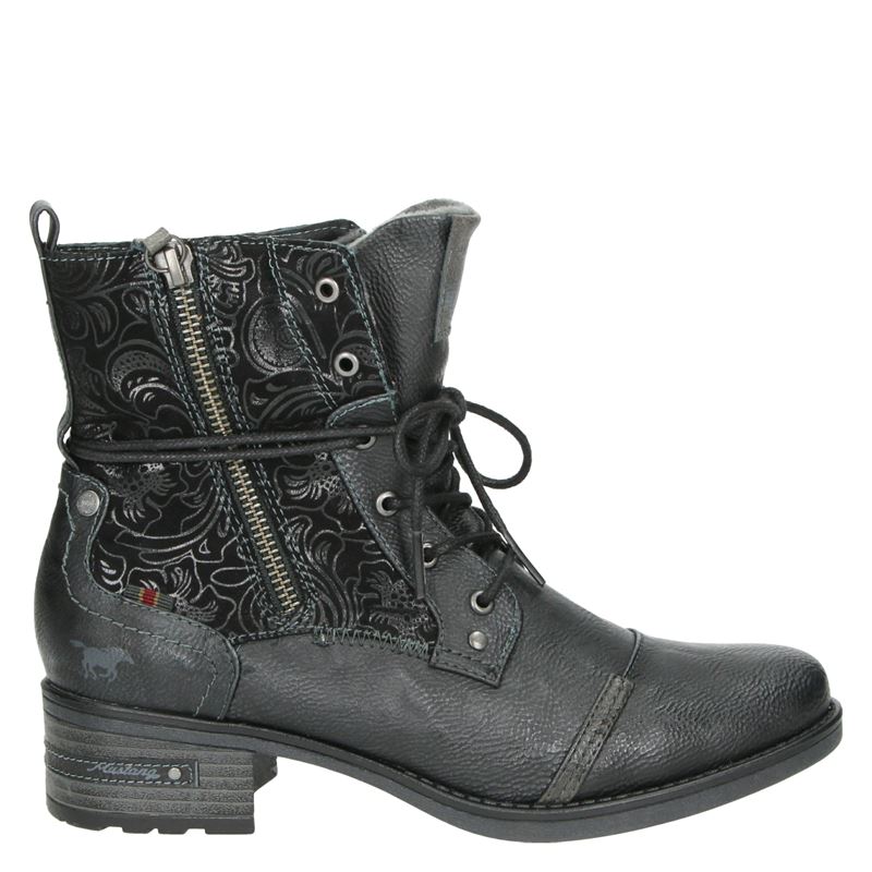Mustang - Rits- & gesloten boots - Zwart