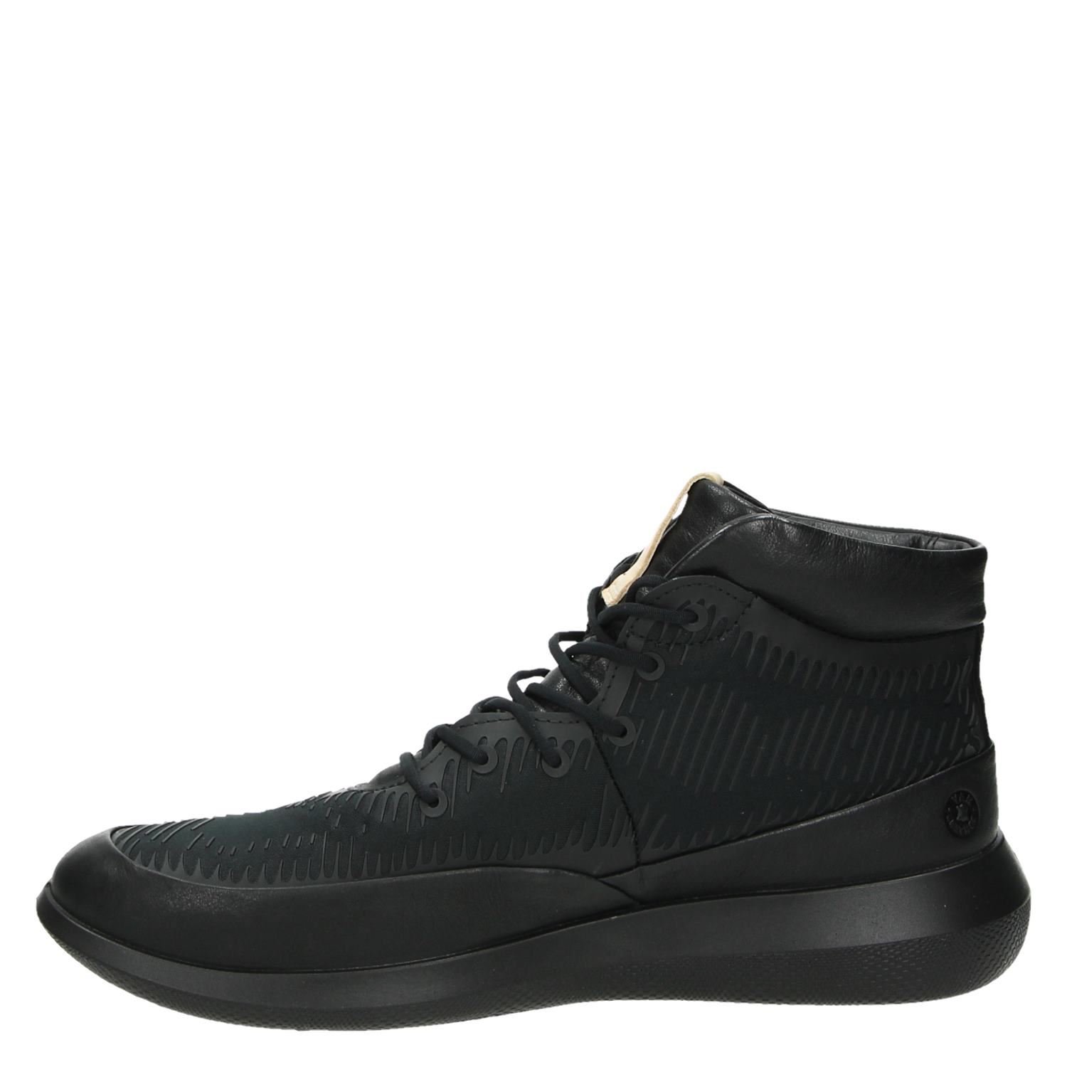 Ecco Scinapse - Veterboots voor dames - Zwart - Shoemixx.nl