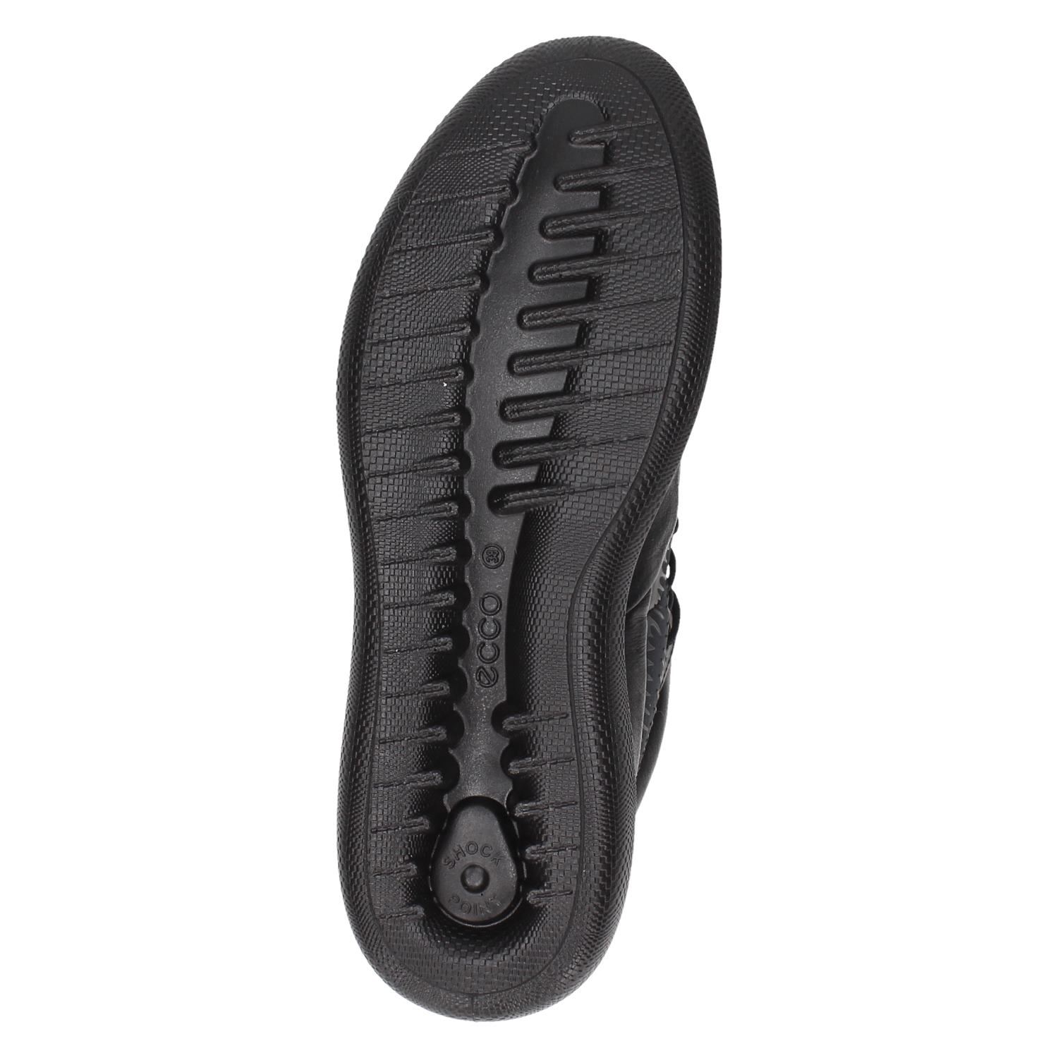 Ecco Scinapse - Veterboots voor dames - Zwart - Shoemixx.nl