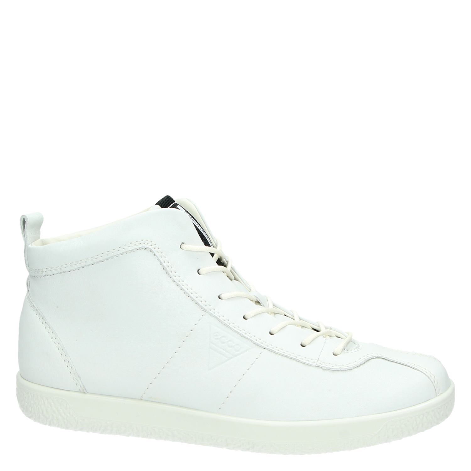 Ecco Soft 1 - Sneakers voor dames - Wit - Nelson.nl