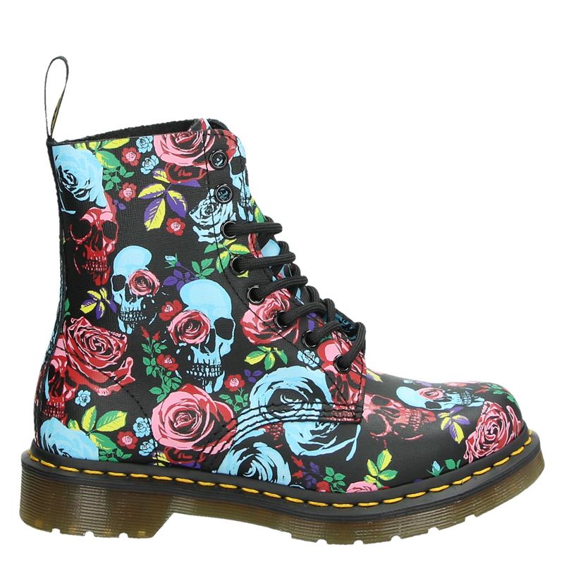 Dr Martens 1460 Pascal Rose Veterboots Zwart dr martens kopen in de aanbieding Dr Martens 1460 Pascal Rose Veterboots Zwart dr martens kopen in de aanbieding