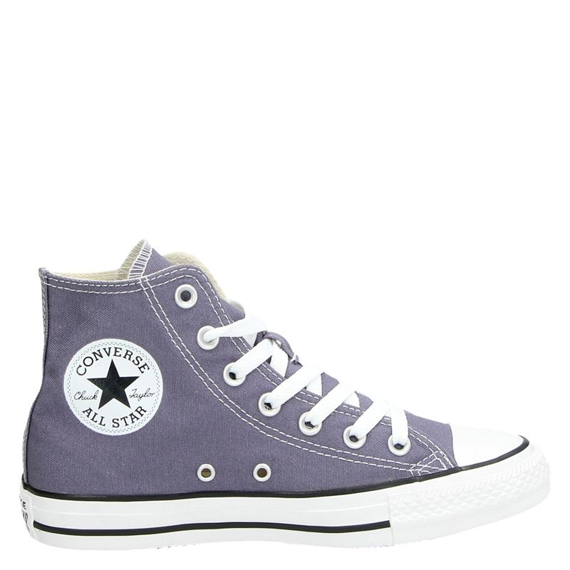 Converse Hi Seasonal Hoge Sneakers Paars converse kopen in de aanbieding