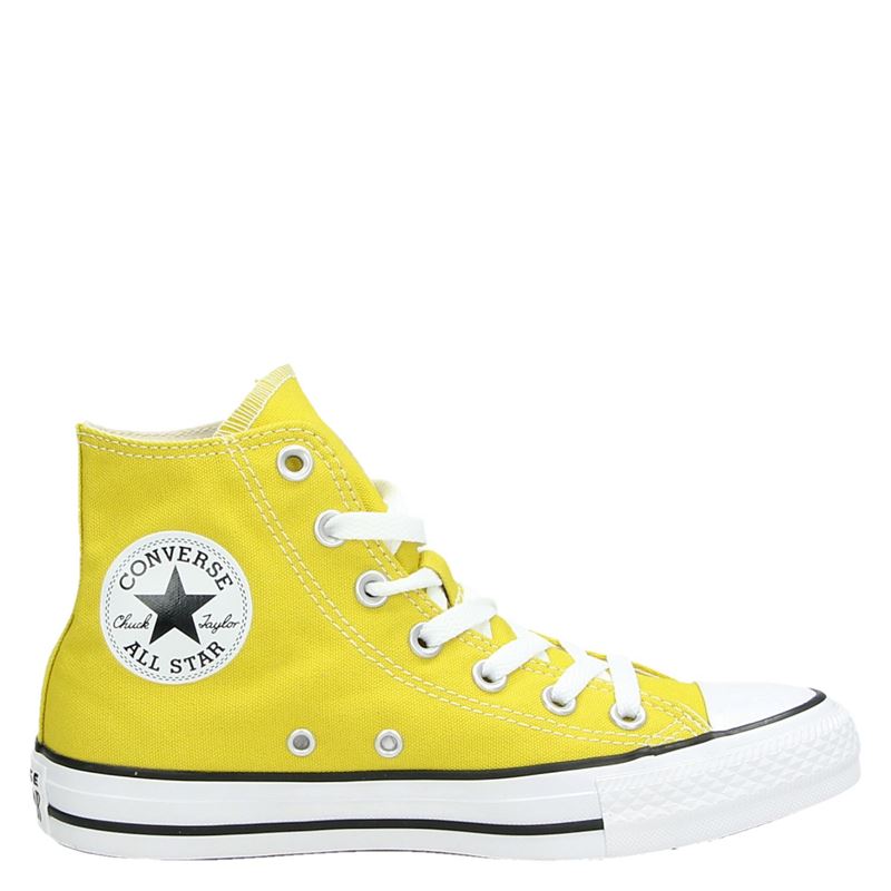 Converse Hi Seasonal Hoge Sneakers Geel converse kopen in de aanbieding