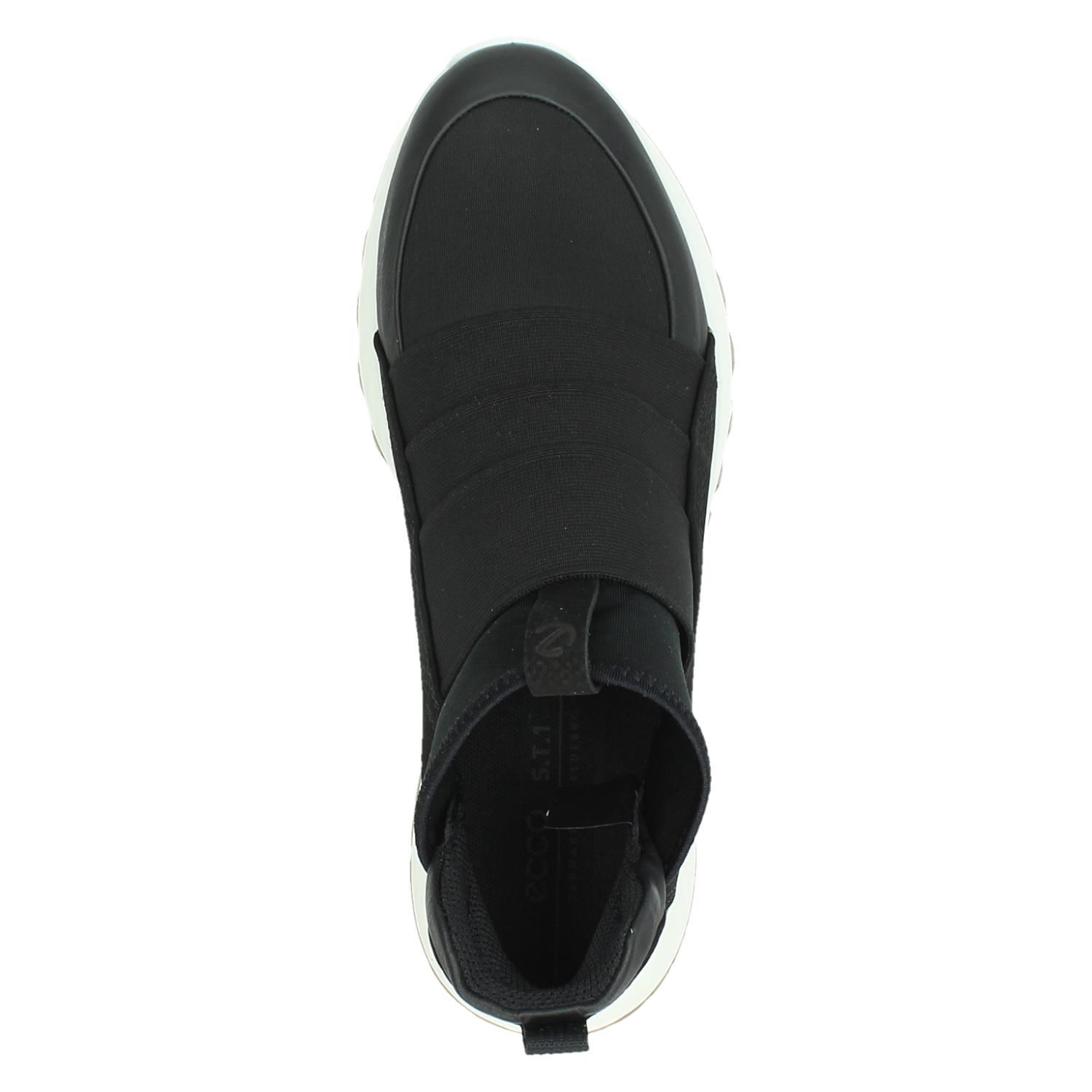 Ecco ST1 - Hoge sneakers voor dames - Zwart - Shoemixx.nl