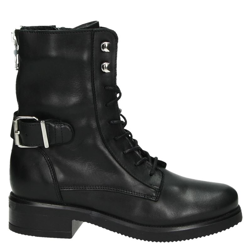 PS Poelman - Bikerboots - Zwart