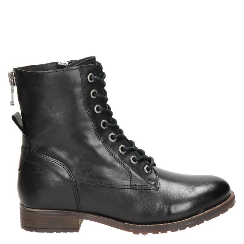 PS Poelman Nadia - Veterboots - Zwart