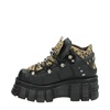 New Rock Tower Black - Dad Sneakers - Zwart