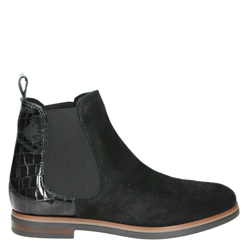 Nelson - Chelseaboots - Zwart