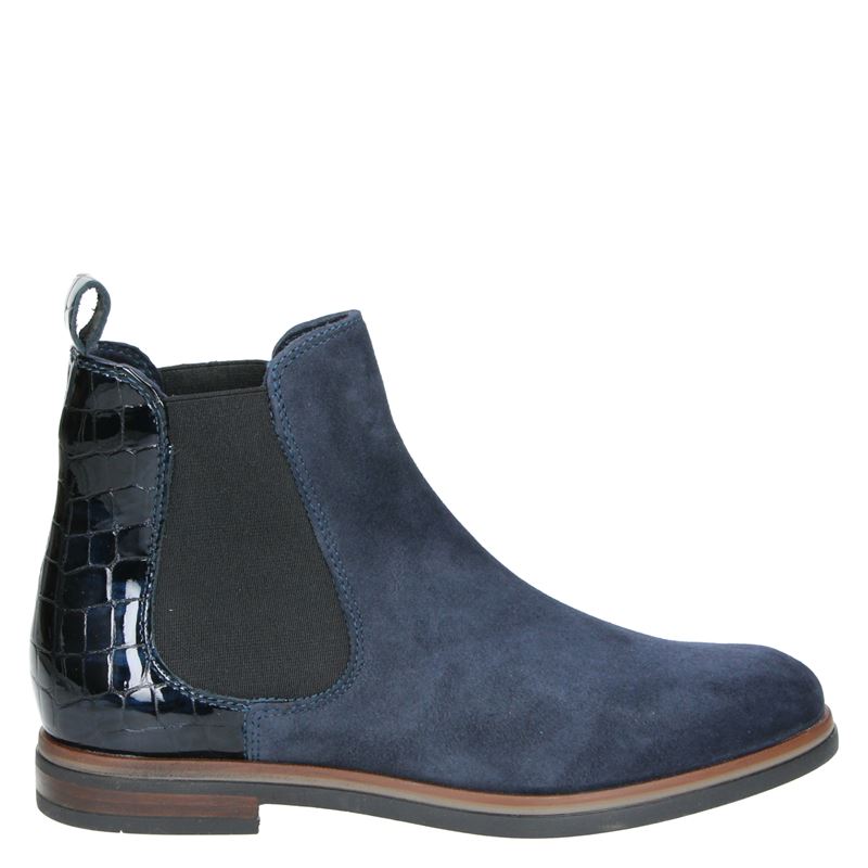 Nelson - Chelseaboots - Blauw