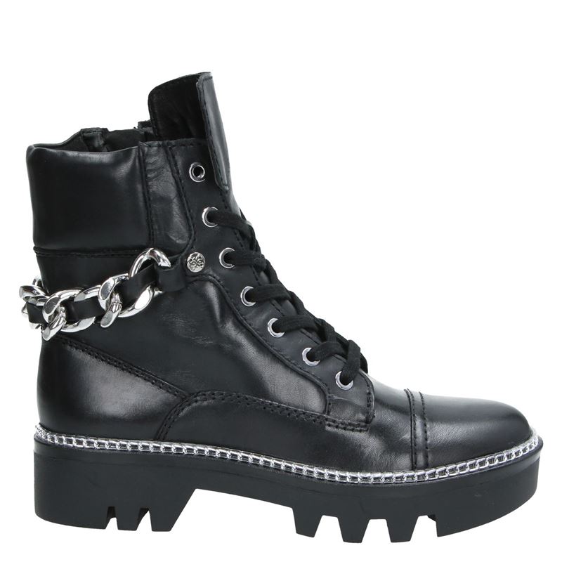 Guess Domain stivaleTTO - Bikerboots - Zwart