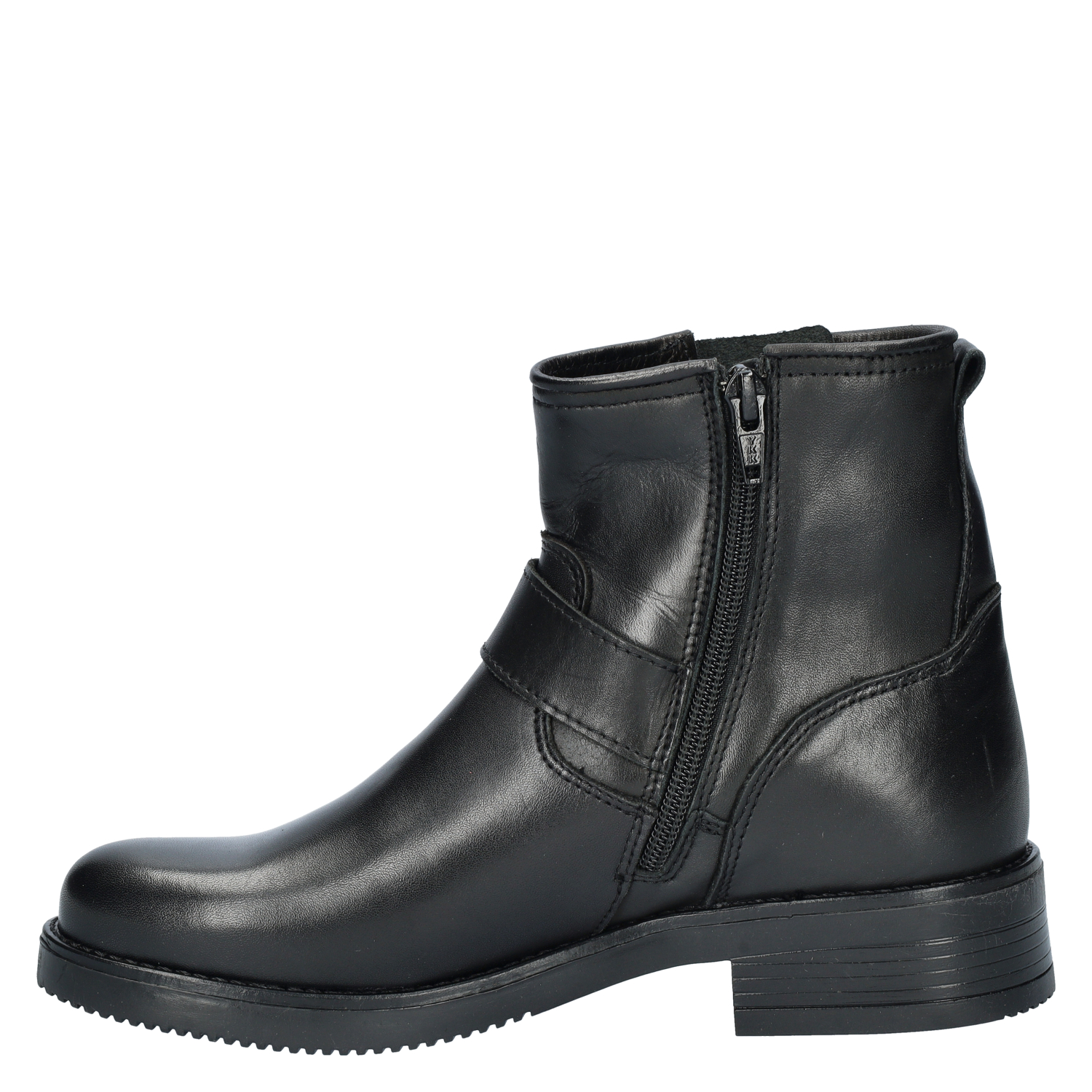 Nelson - Bikerboots voor dames - Zwart - Nelson.nl