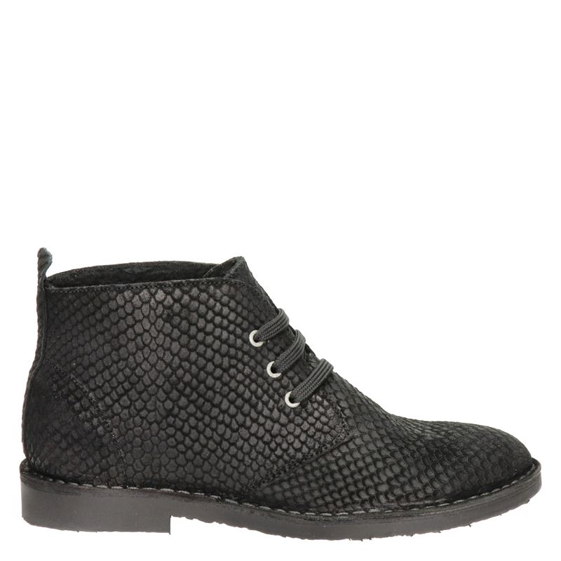Hobb's - Veterschoenen - Zwart