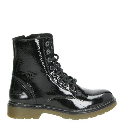 Bullboxer Veterboots Zwart bullboxer kopen in de aanbieding