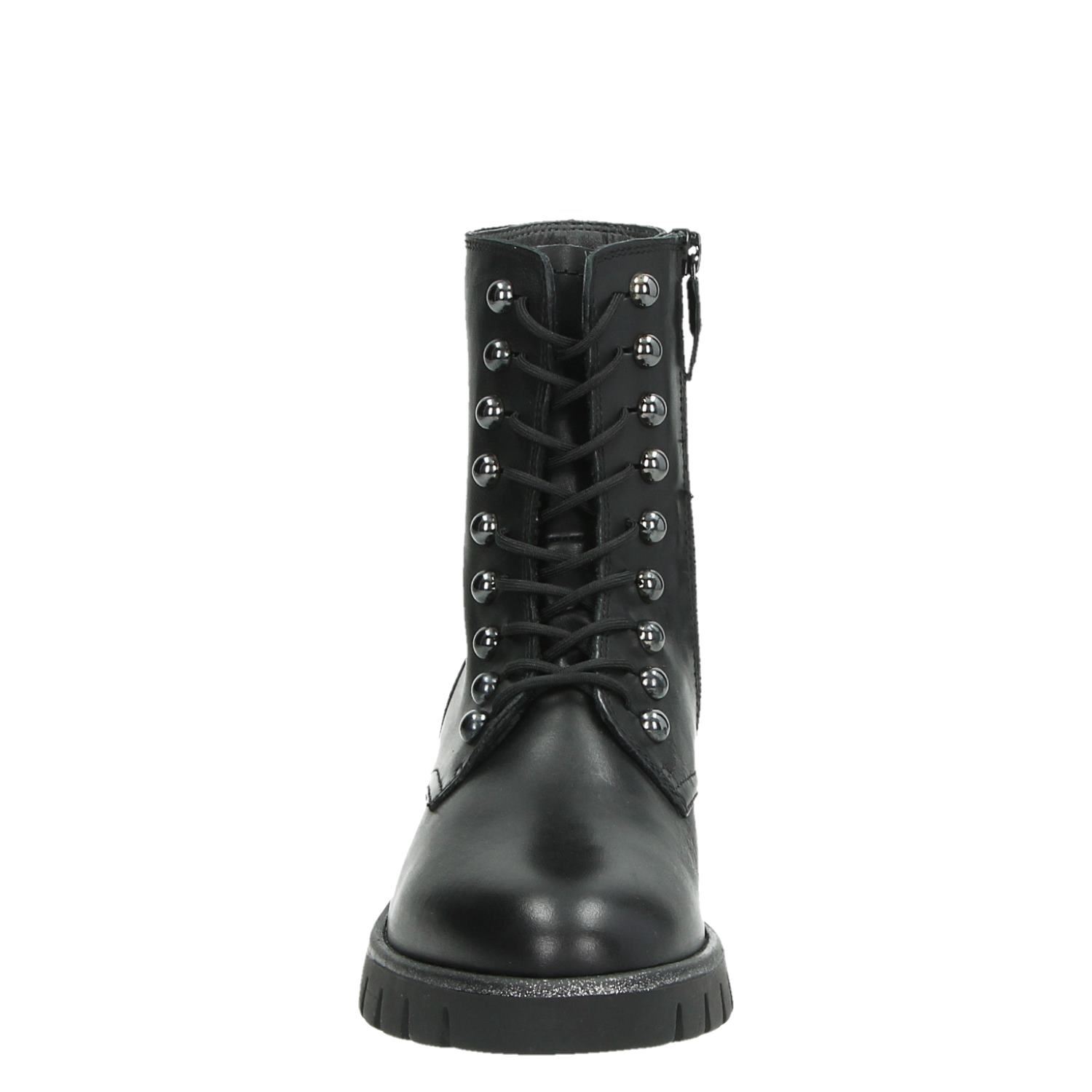 Tamaris - Rits- \u0026 gesloten boots voor dames - Zwart - Shoemixx.nl