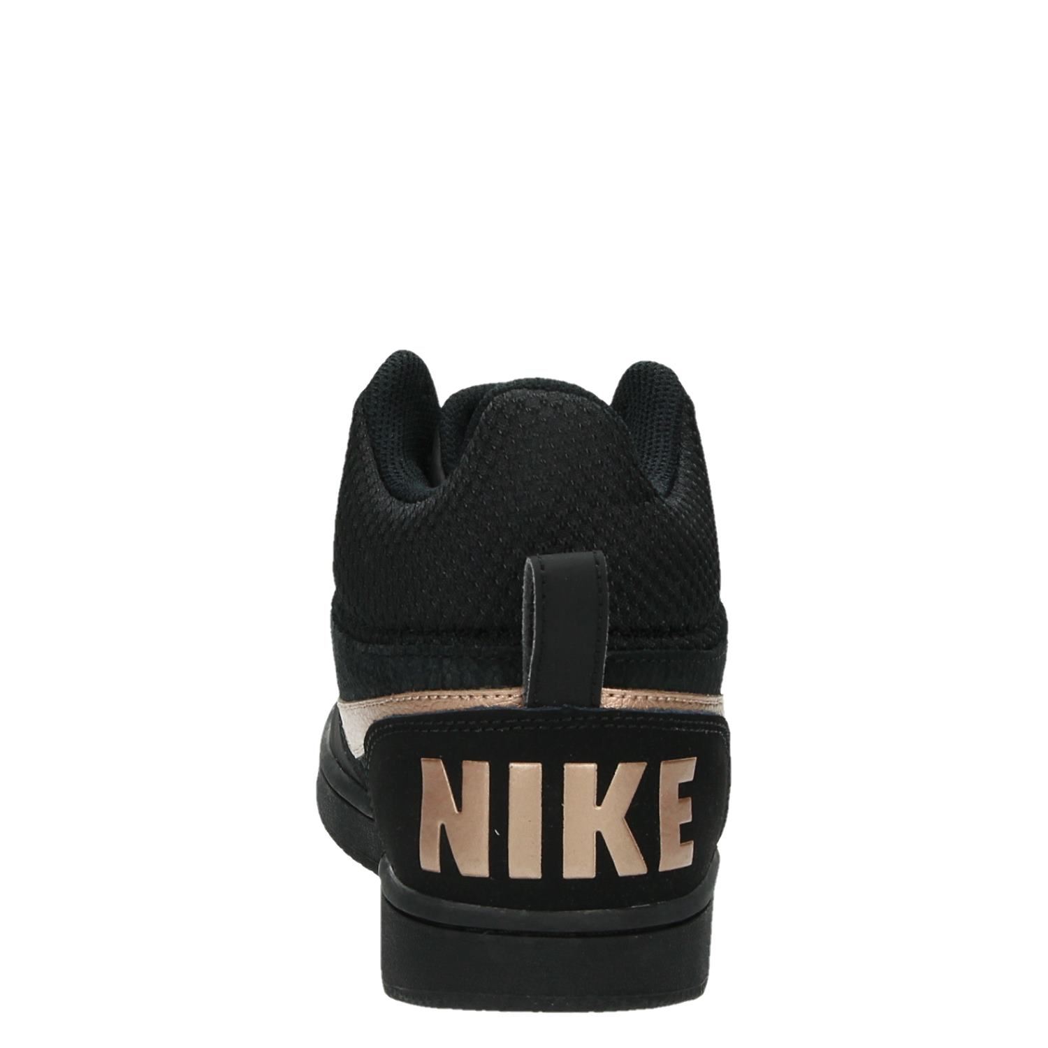 Nike Court Borough dames hoge sneakers zwart Nike Court Borough dames hoge sneakers zwart
